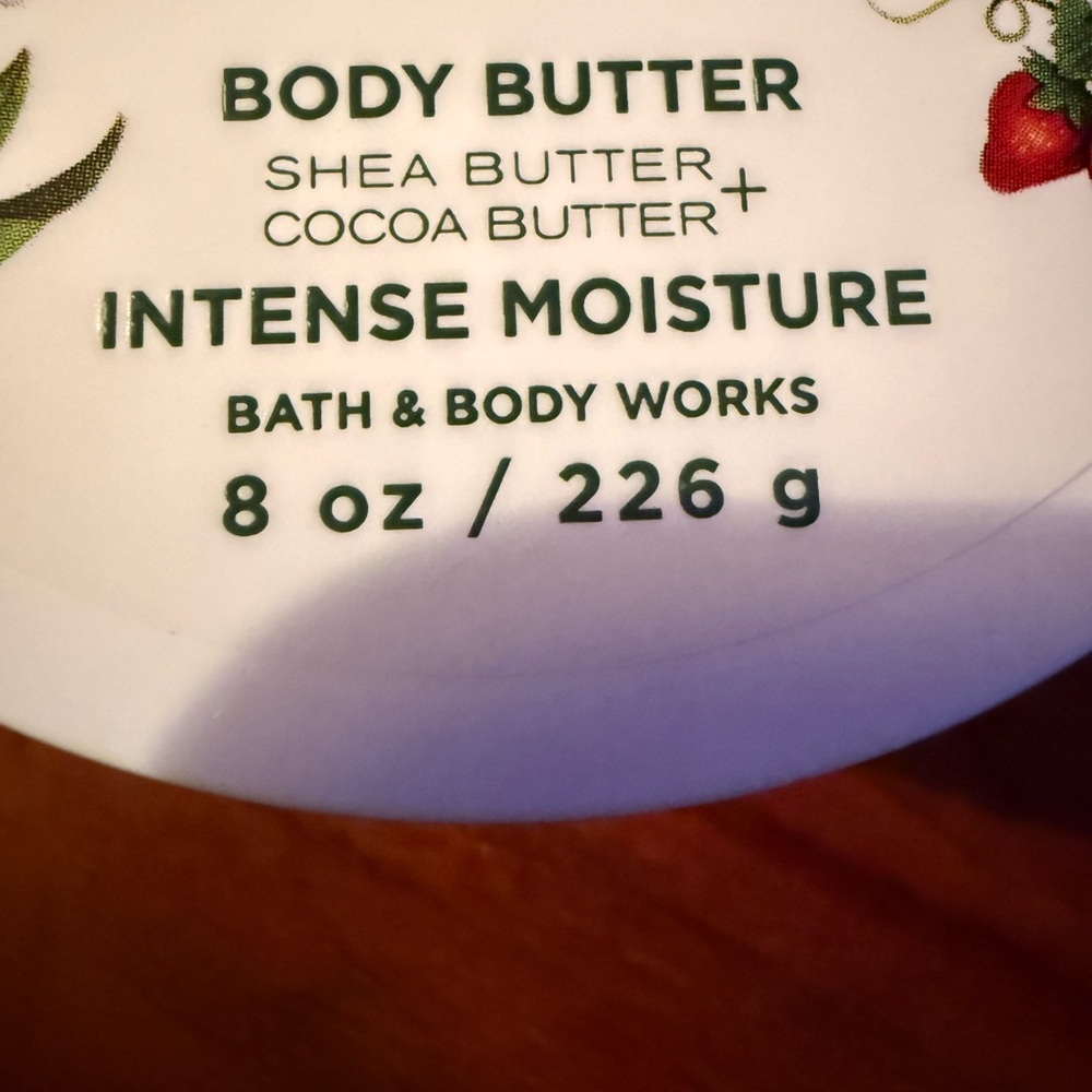 Bath & Body Works Strawberry Body Butter with Shea and Cocoa - Picture 3 of 7